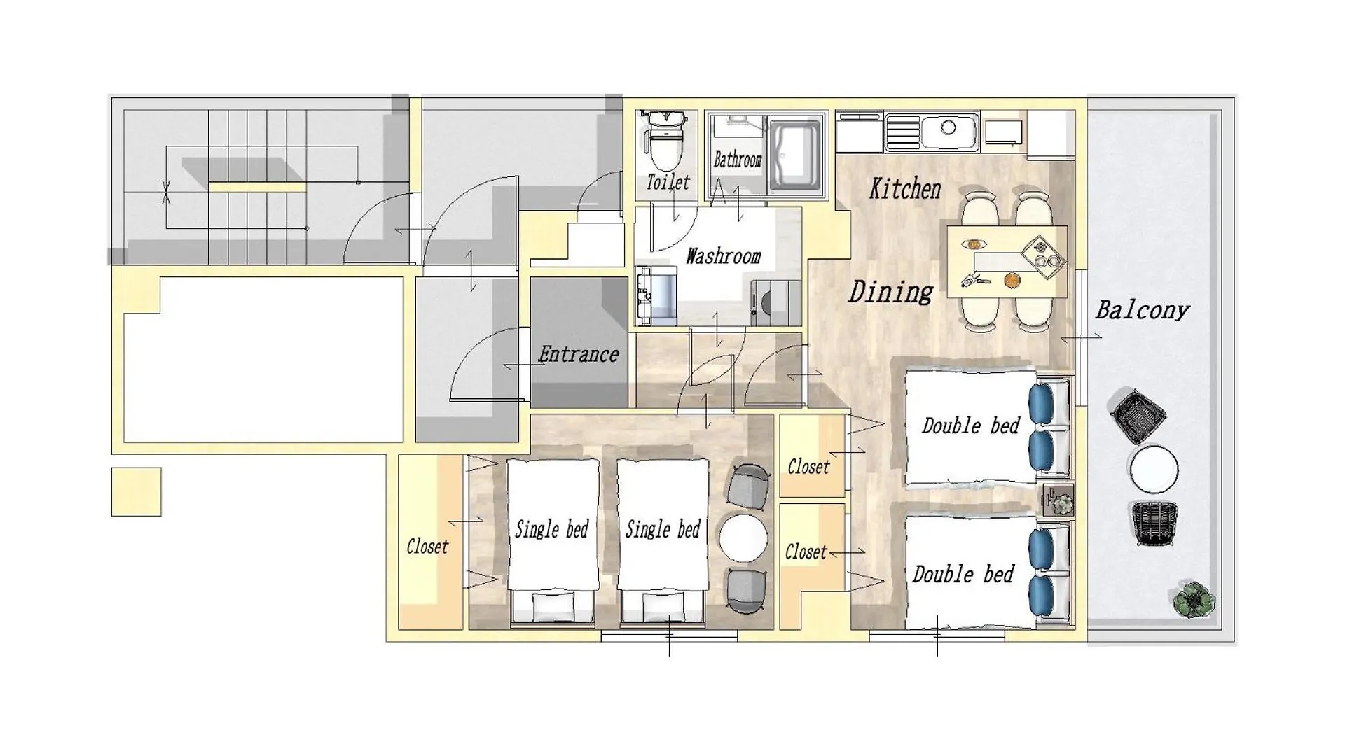 Διαμέρισμα Paldale Yuhigaoka - Vacation Stay 17810 Οσάκα Ιαπωνία